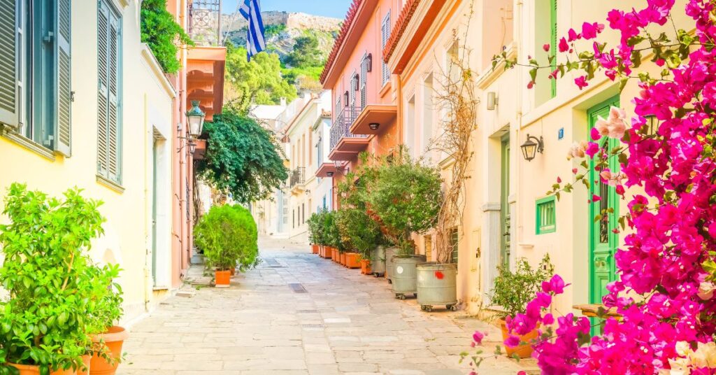 ruelles athènes