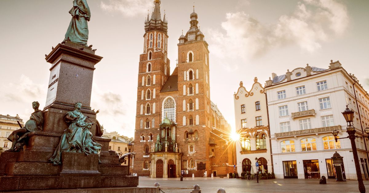 vieille ville cracovie
